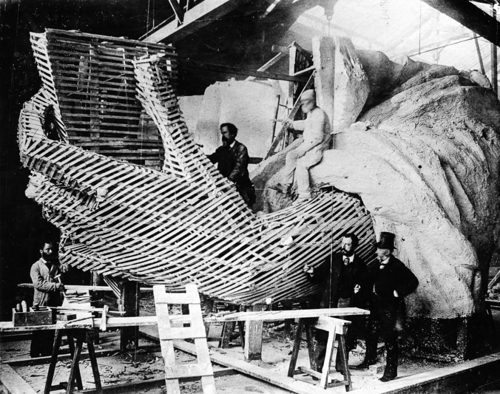 Freiheitsstatue N.Y., Atelier Bartholdi in Paris