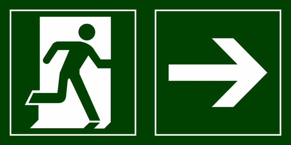 Salida de Emergencia Derecha