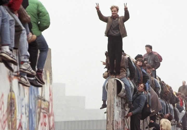 Caida del Muro de Berlin