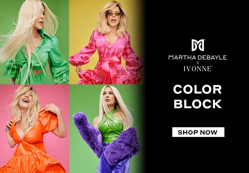 color block collection Martha Debayle X Ivonne