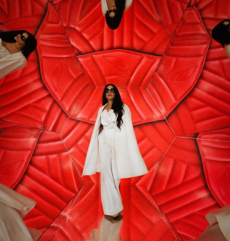 traje blanco martha debayle