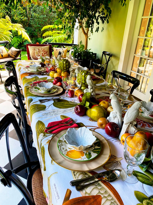 mesa de primavera de Martha Debayle