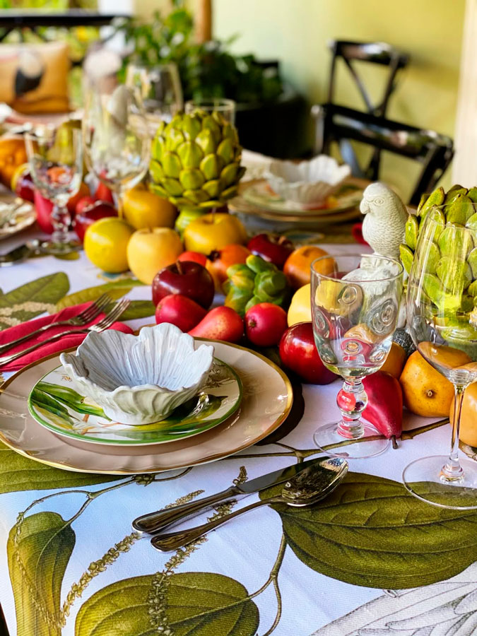 mesa de primavera de Martha Debayle